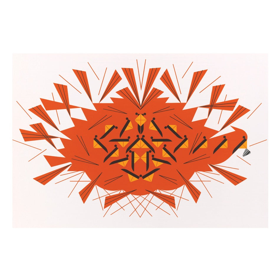 Charley Harper Cardinals Boxed Notecards