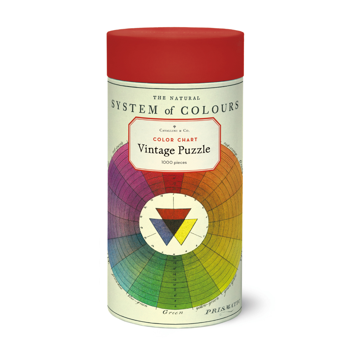 Vintage Color Chart Puzzle