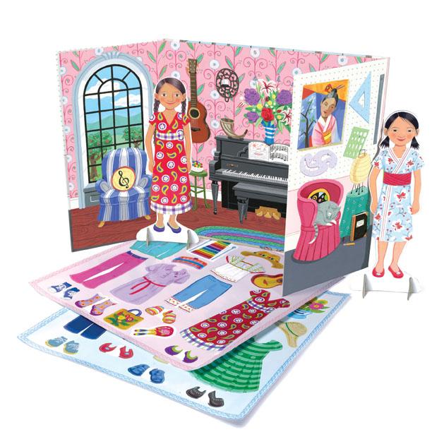 Artist & Musician Paper Doll Set