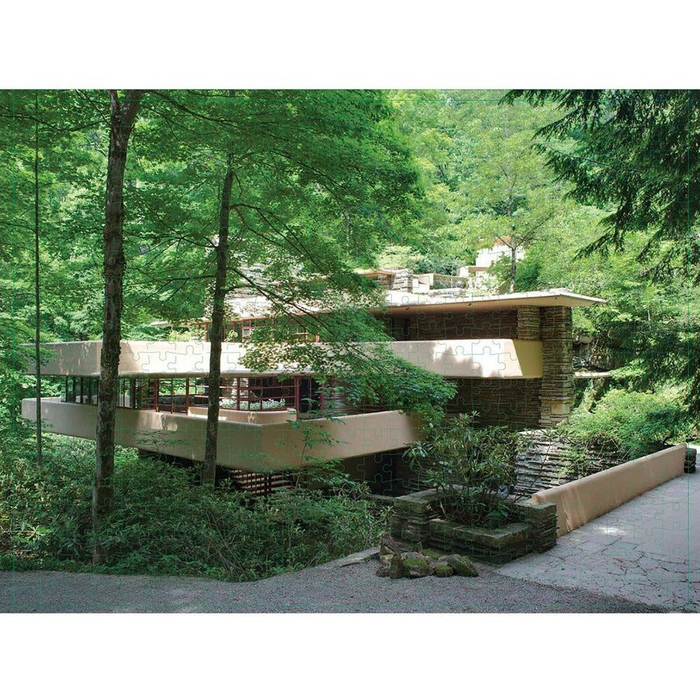 Frank Lloyd Wright Fallingwater Double-Sided Jigsaw Puzzle