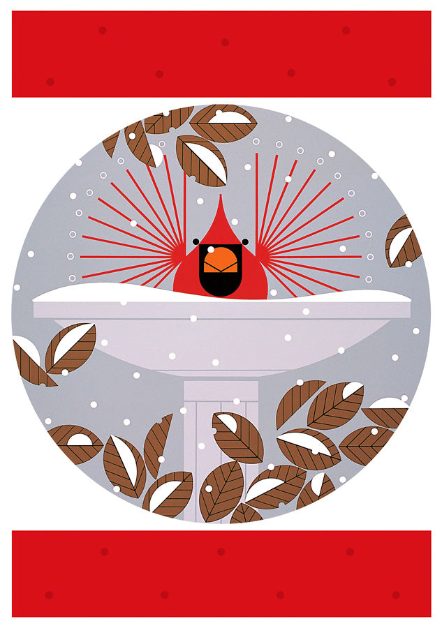 Charley Harper Cool Cardinals Boxed Holiday Cards