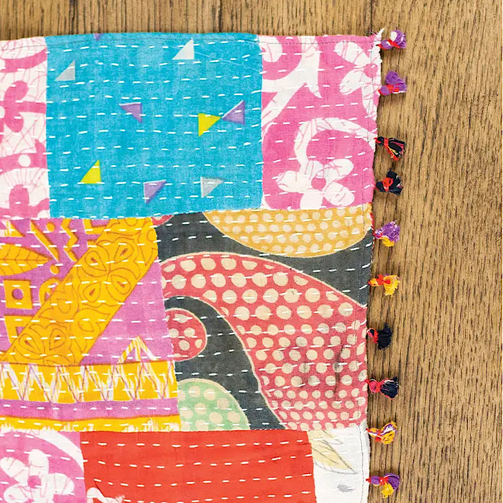 Kantha Table Runner