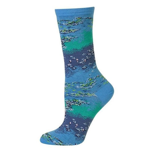 Monet Water Lilies Socks