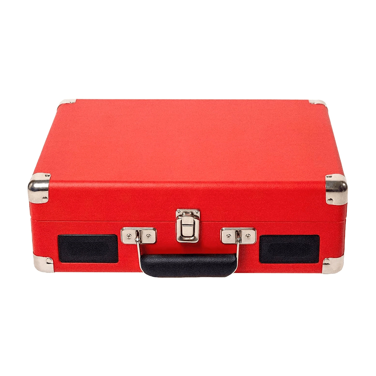 Red Bluetooth Suitcase 3-Speed Turntable