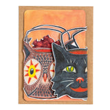 Spooky Sweets Accordion Greeting Card