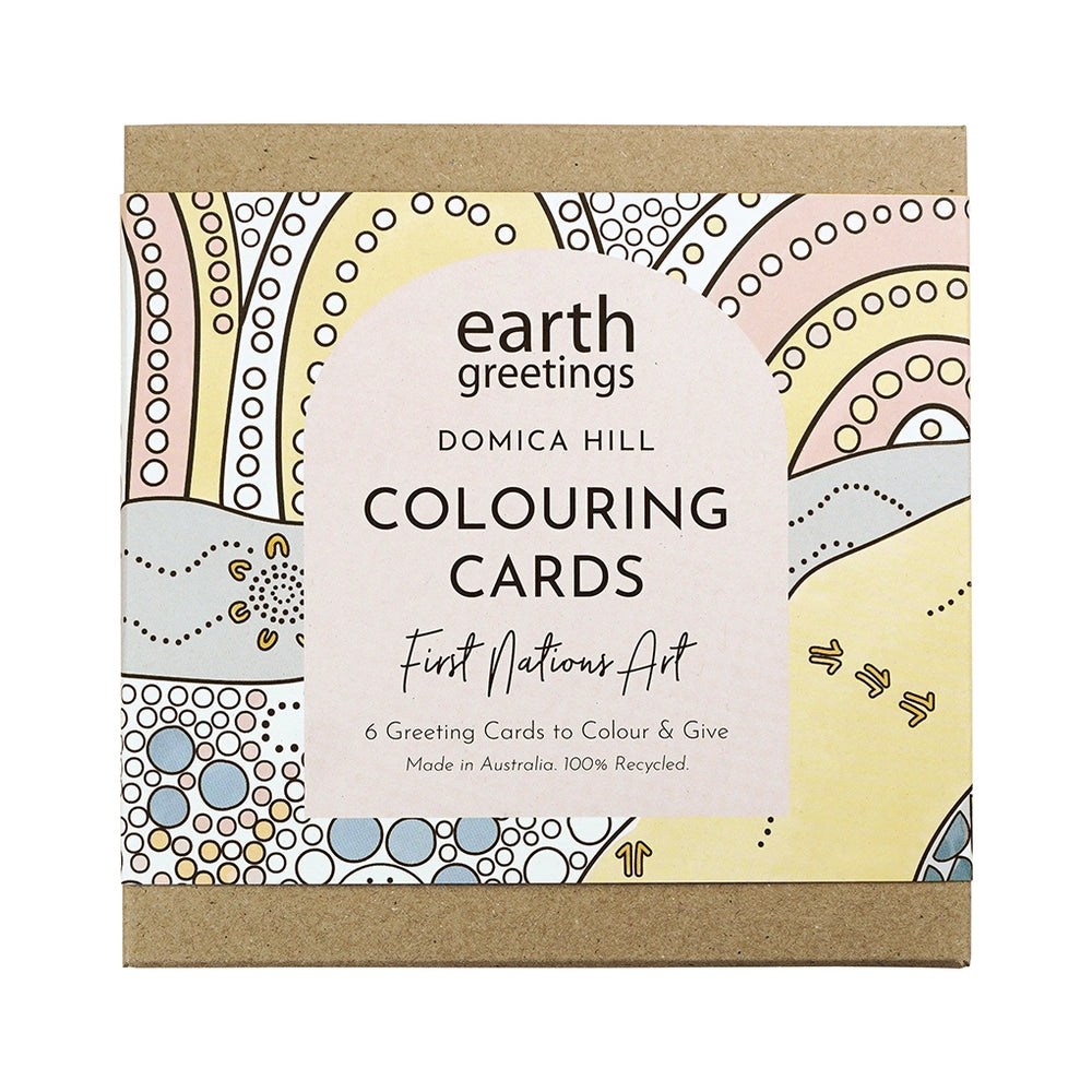 First Nations Art Coloring Cards