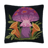 Enchanted Mushrooms Throw Pillow