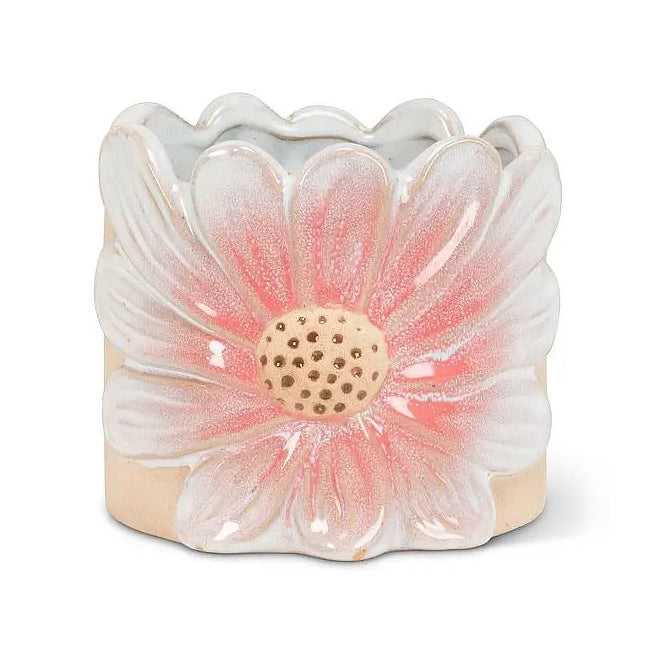 Pink Daisy Planter