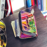 Holographic Electro Cassette Wallet