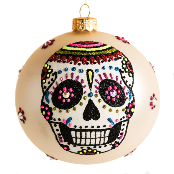 Thomas Glenn Holidays Red 'Day of the Dead' Ornament