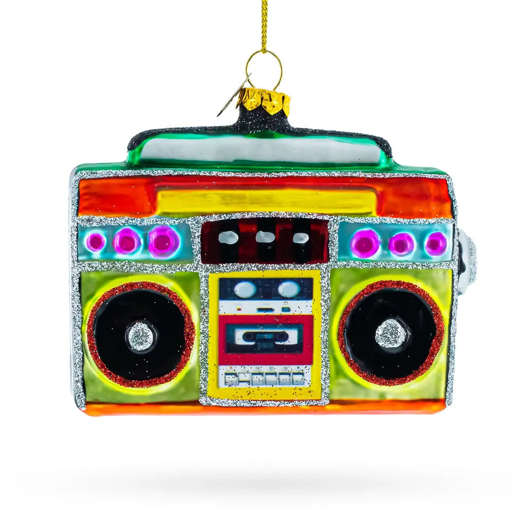Boombox Ornament
