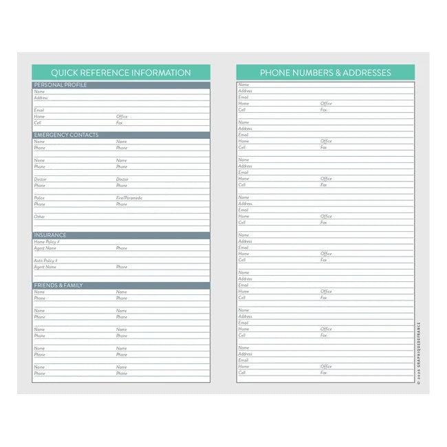 Van Gogh Pocket Planner