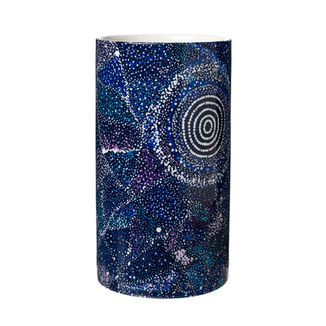 Blue Seven Sisters Vase