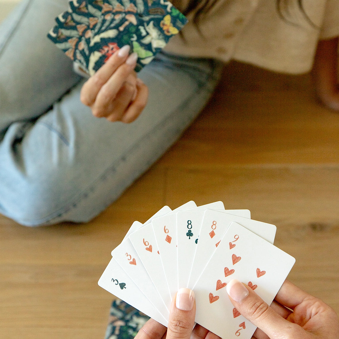 Midnight Flora & Fauna Playing Cards