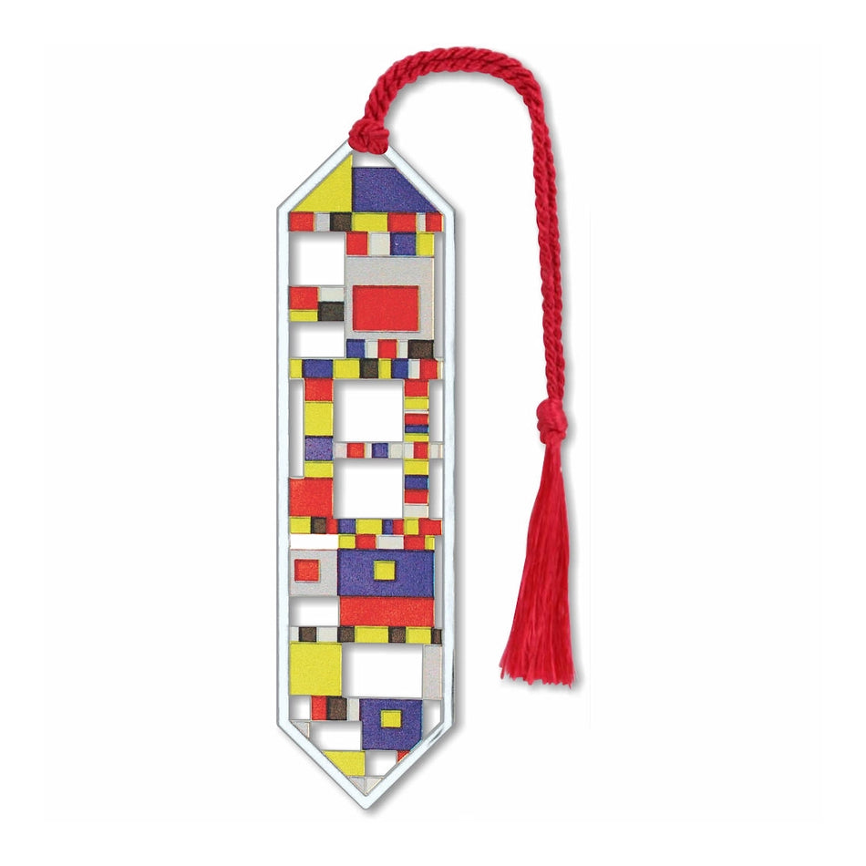 Mondrian 'Boogie Woogie' Bookmark