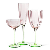 Flower Champagne Glass