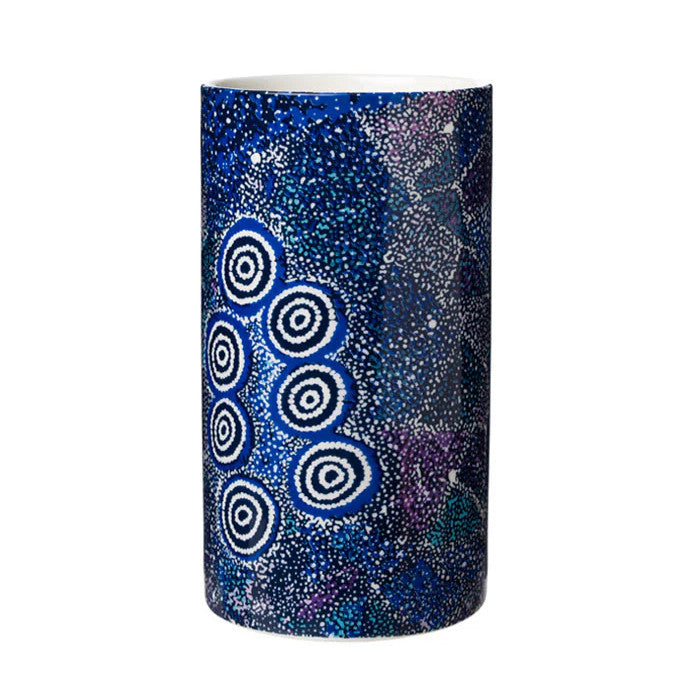 Blue Seven Sisters Vase