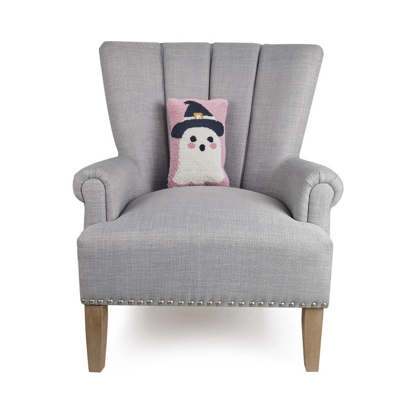 Ghost Witch Hooked Pillow
