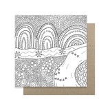 First Nations Art Coloring Cards