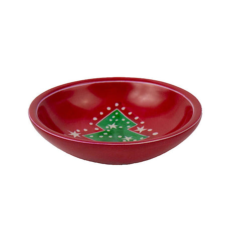 Christmas Tree Soapstone Dish
