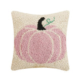 Pink Pumpkin Throw Pillow