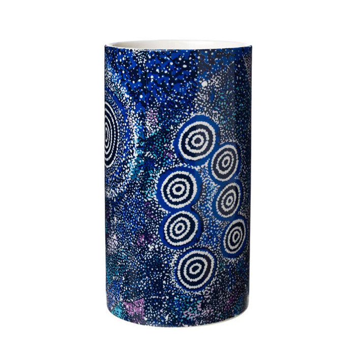 Blue Seven Sisters Vase