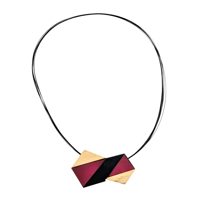 Origami Pendant Necklace