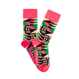 Afropop Scholar Crew Socks