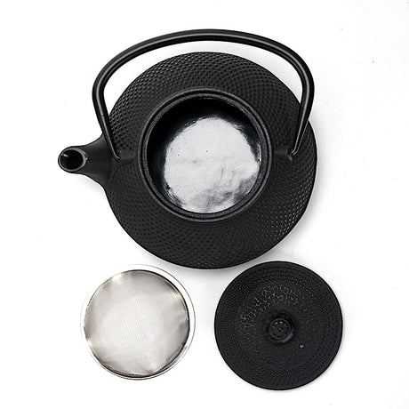 Black Hobnail Teapot