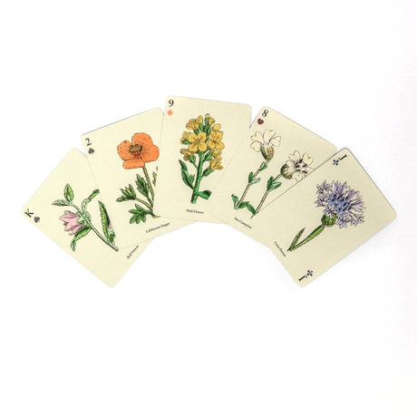 Wildflowers Playing Cards