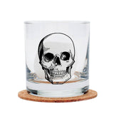 Skull Whiskey Glass
