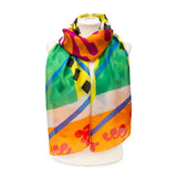 Matisse Orange Silk Habotai Scarf