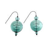 Aqua Scoop Earrings