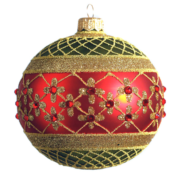 Thomas Glenn Holidays 'Coronation Red & Green' Ornament