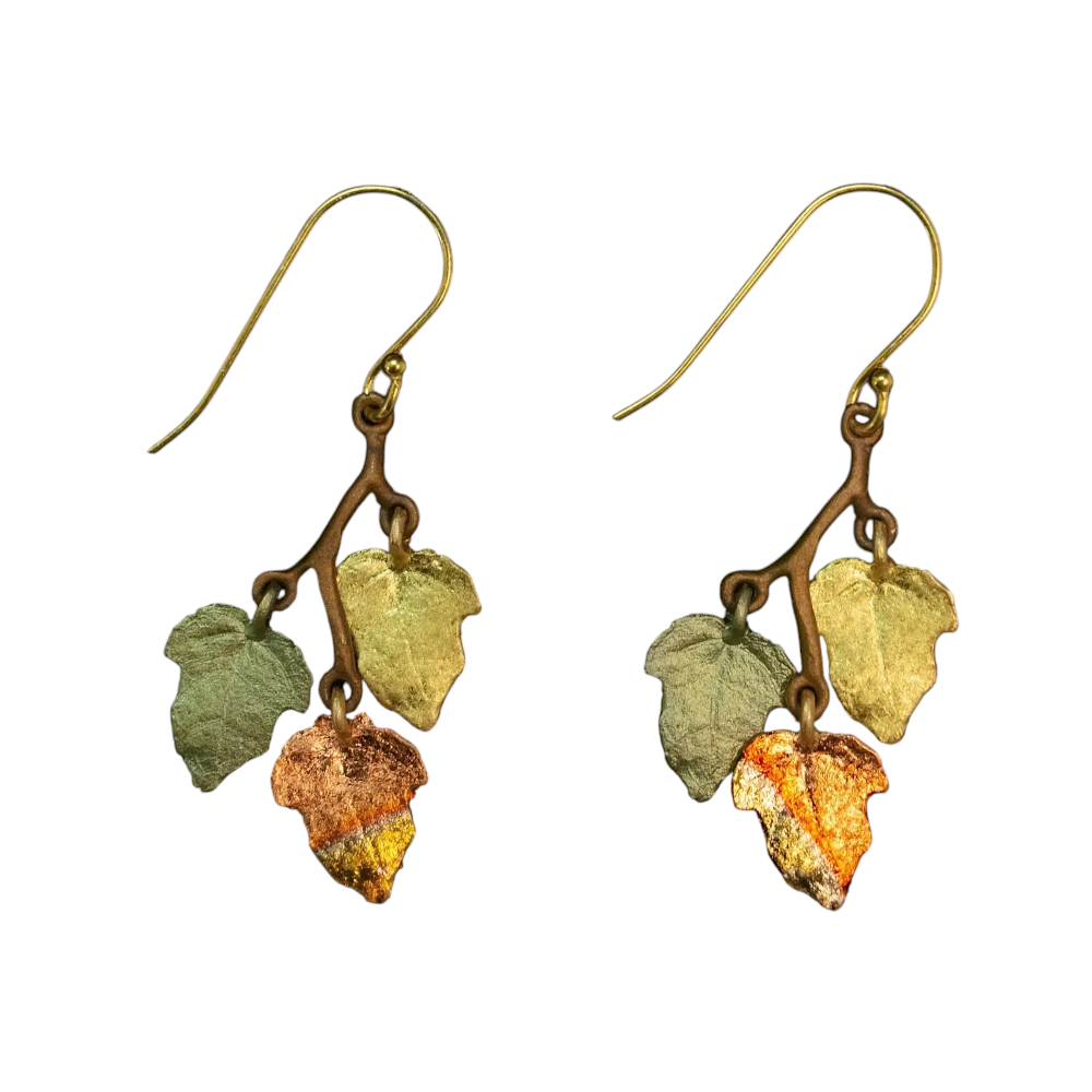 Sugar Maple 3-Leaf Earrings