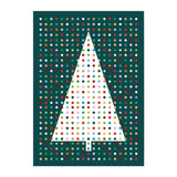 Mid-Century Christmas Tree Boxed Holiday Cards