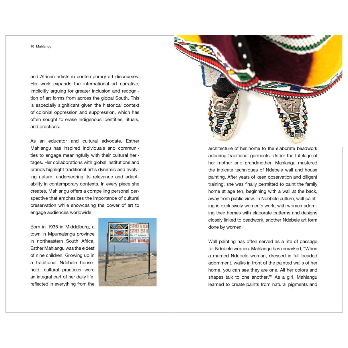 Esther Mahlangu Handbook