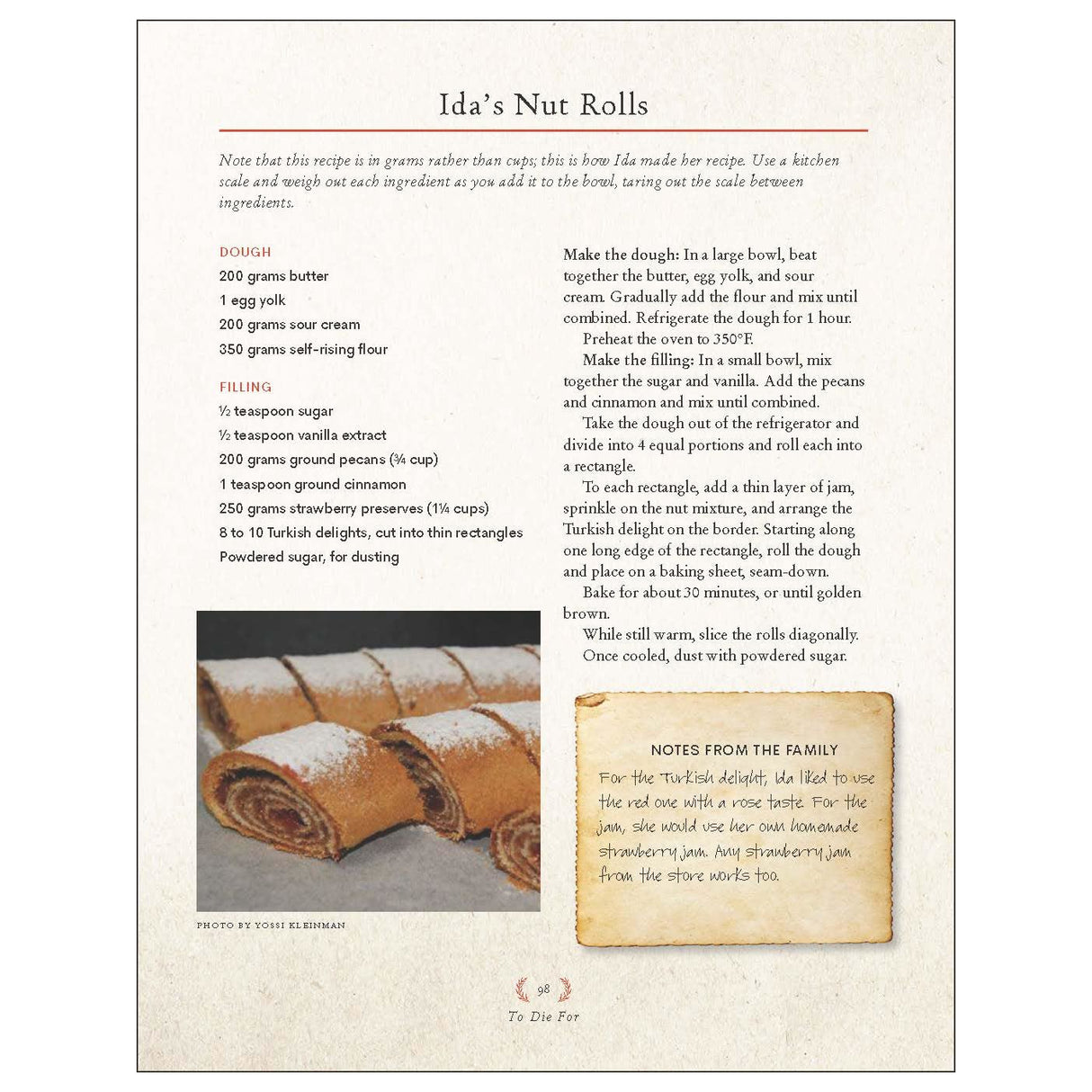 To Die For: A Cookbook of Gravestone Recipes
