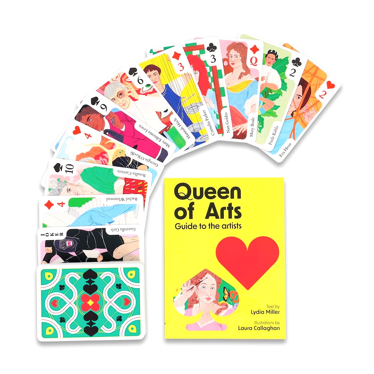 Queen of Arts Playing Cards