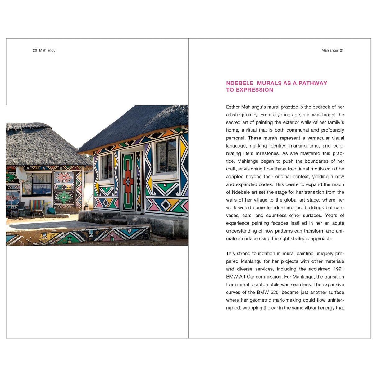 Esther Mahlangu Handbook
