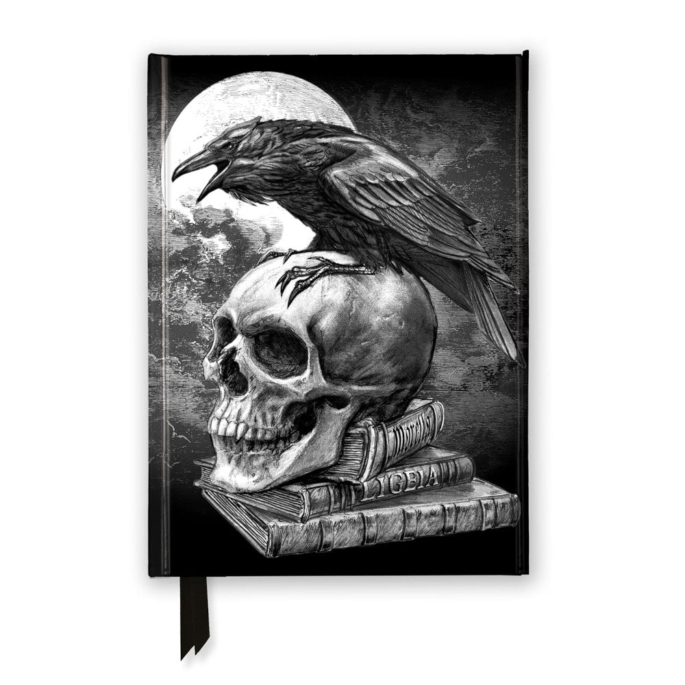 Poe's Raven Foiled Journal