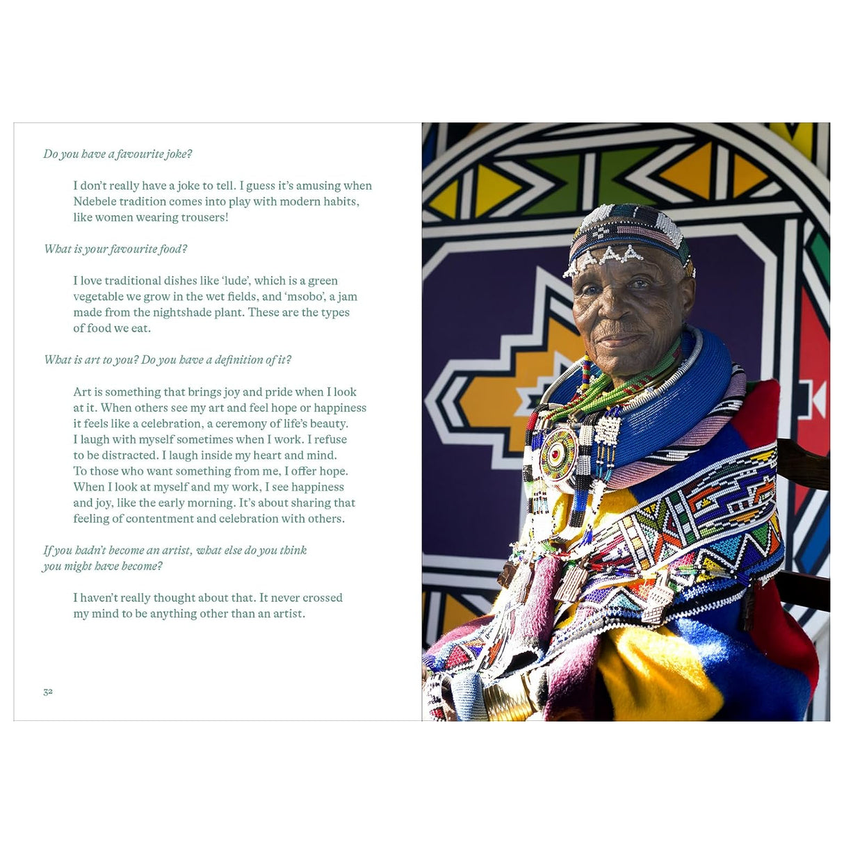 Esther Mahlangu: To Paint is in My Heart