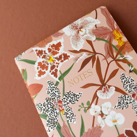 Orchids Lined Notebook