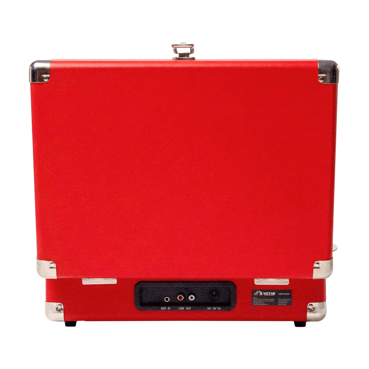 Red Bluetooth Suitcase 3-Speed Turntable