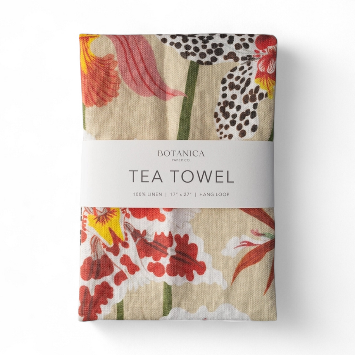 Orchids Tea Towel