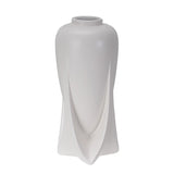 Teco White Rocket Vase