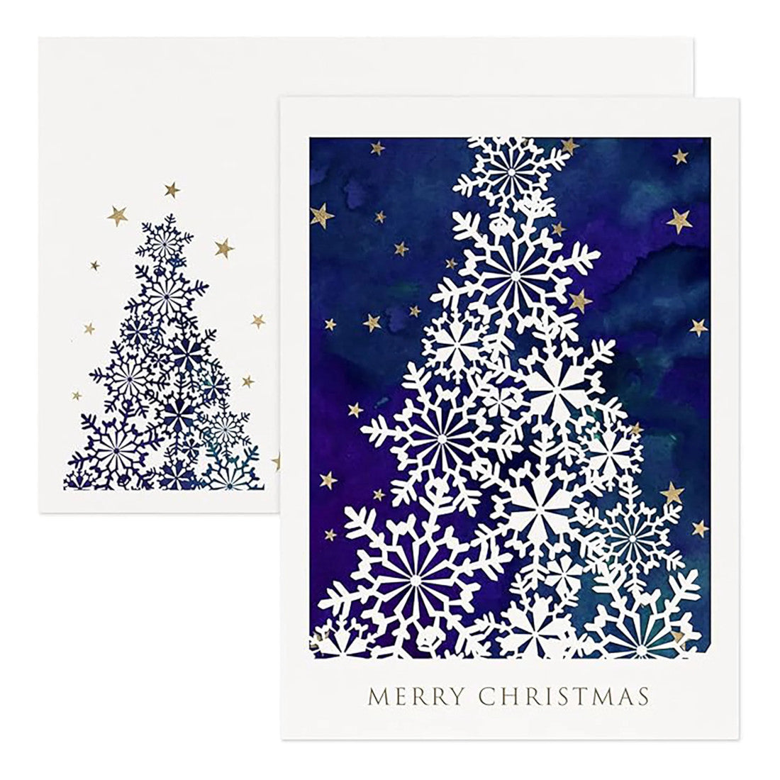 Christmas Tree Laser-Cut Holiday Cards