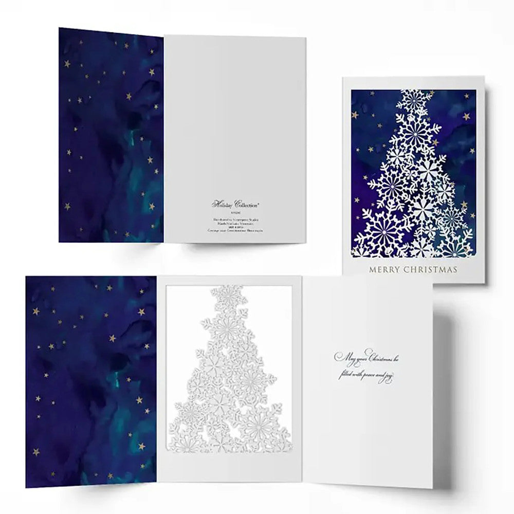 Christmas Tree Laser-Cut Holiday Cards