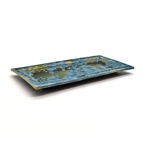 Adam Egenolf Green & Teal Narrow Tray