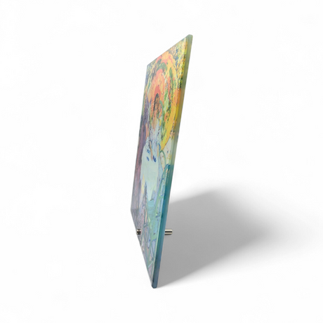 Miller 'Afternoon Tea' Glass Panel